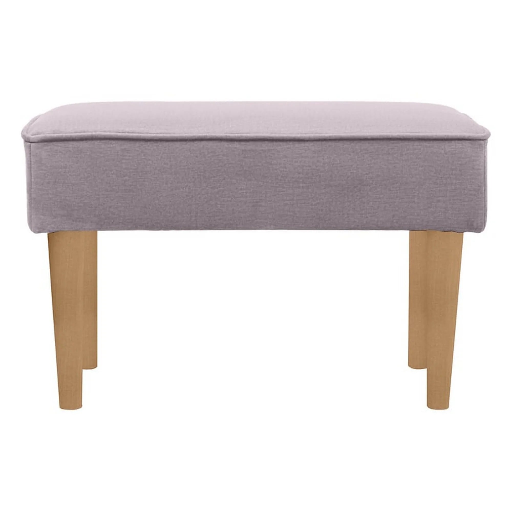 Taburet MILO, stofa catifelata mov lila - Monolith 62, 61x37x39 cm