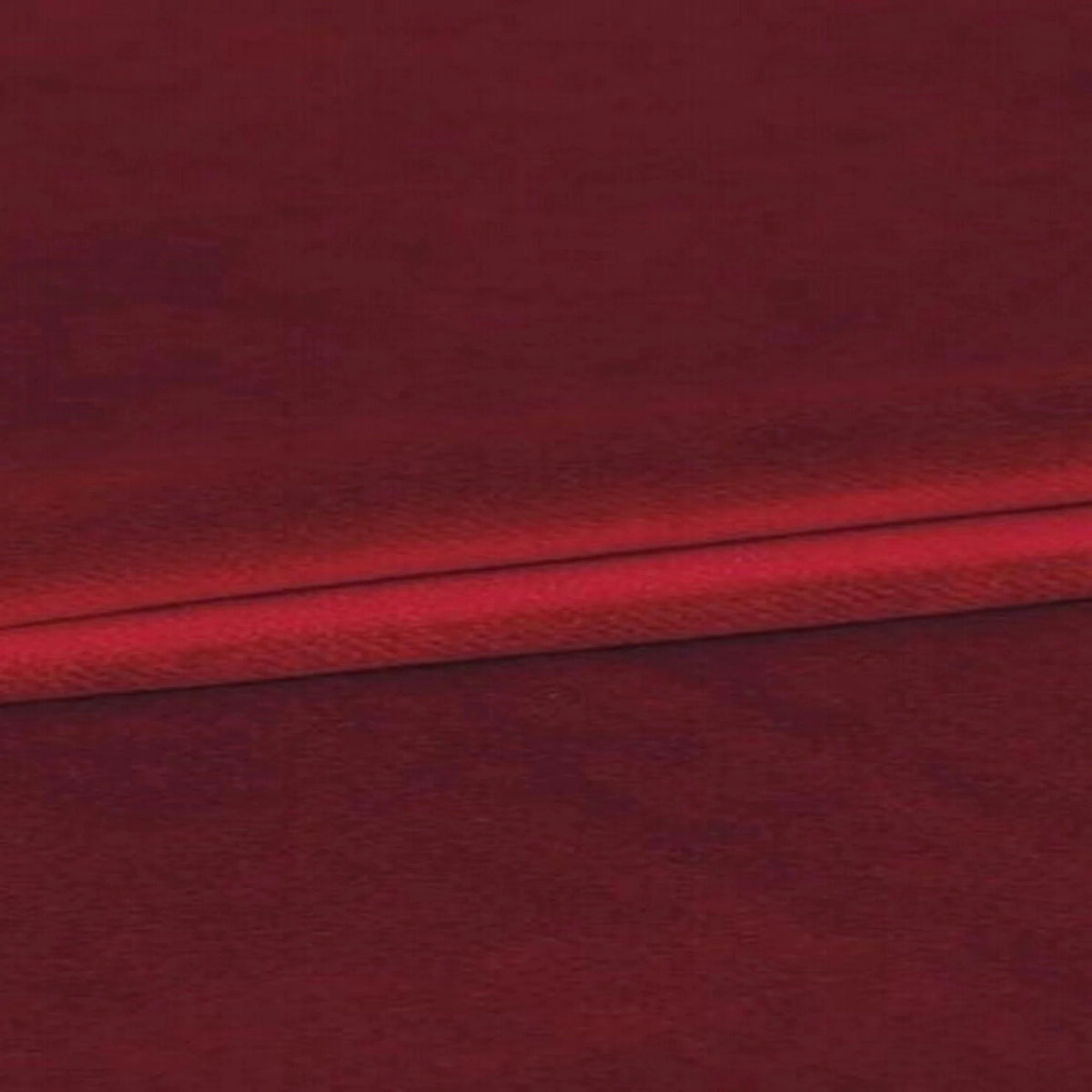 Taburet PLAZA XL, stofa catifelata rosu - Riviera 61, 134x71x44 cm