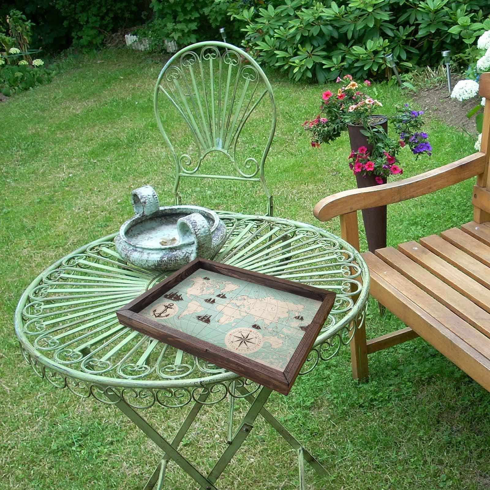 Tava AT-006, multicolor, lemn de pin, 40x30 cm