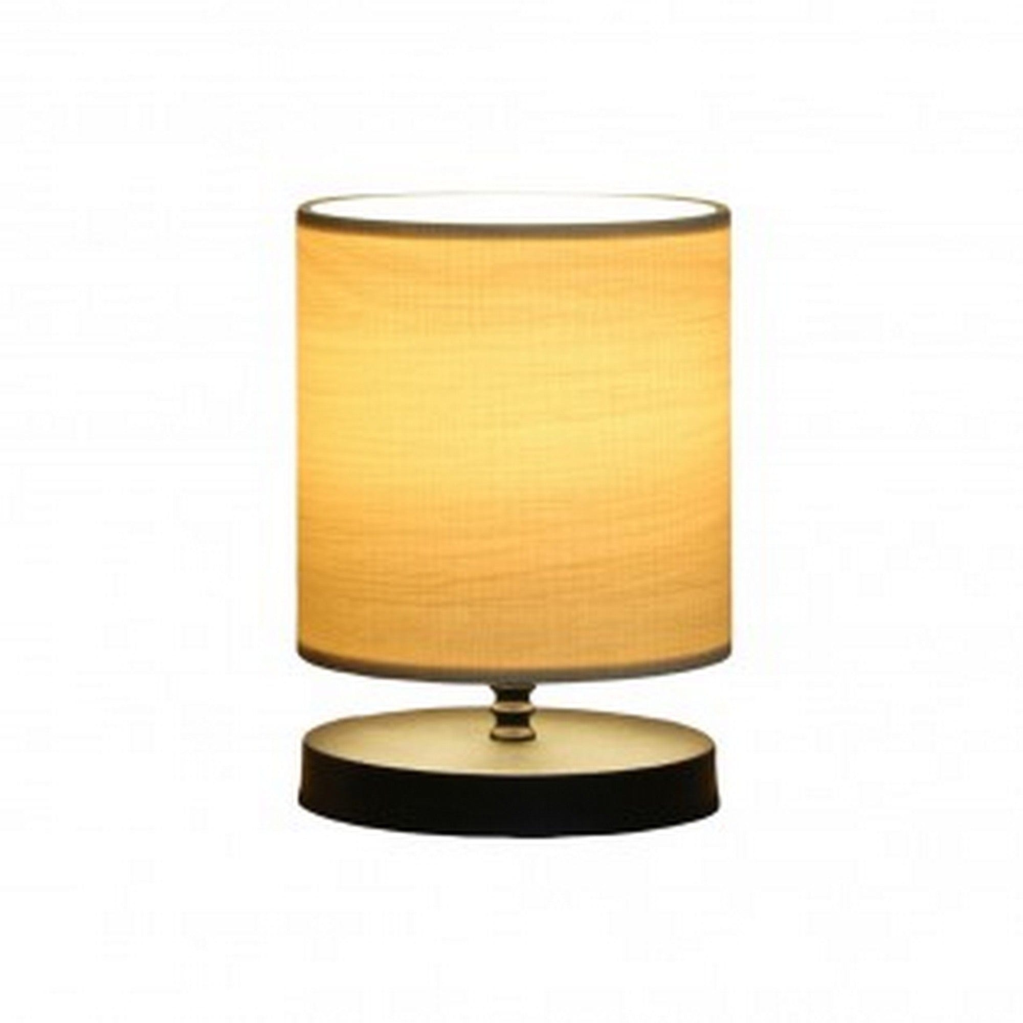 Veioza AYD-3236, bej, material textil/plastic, 15x22 cm