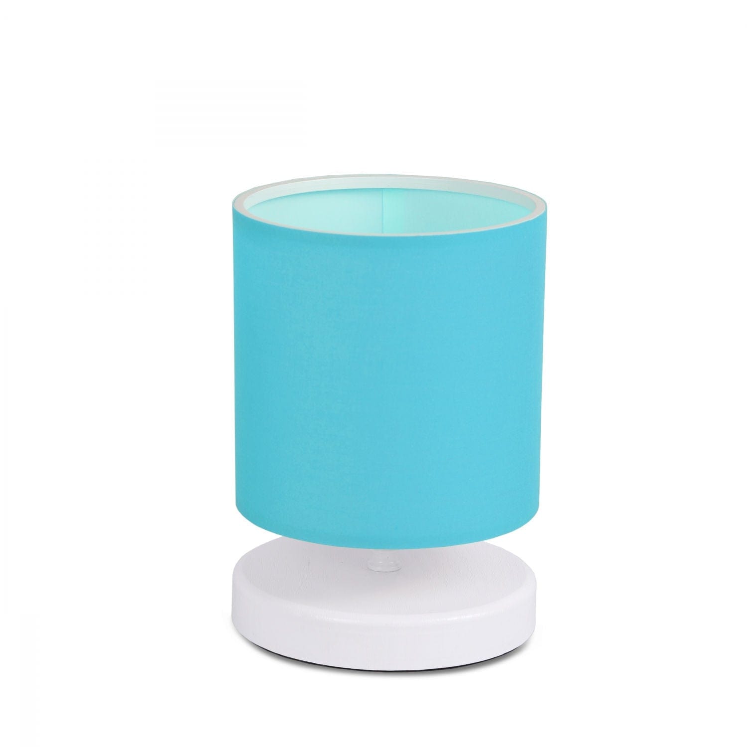 Veioza AYD-3252, albastru/alb, material textil/plastic, 15x21 cm