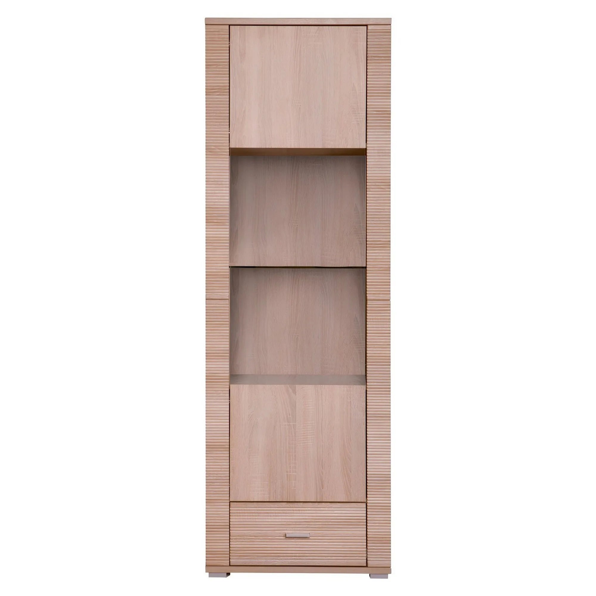 Vitrina GRAND tip 5, stejar sonoma, PAL laminat, 63x39x192 cm