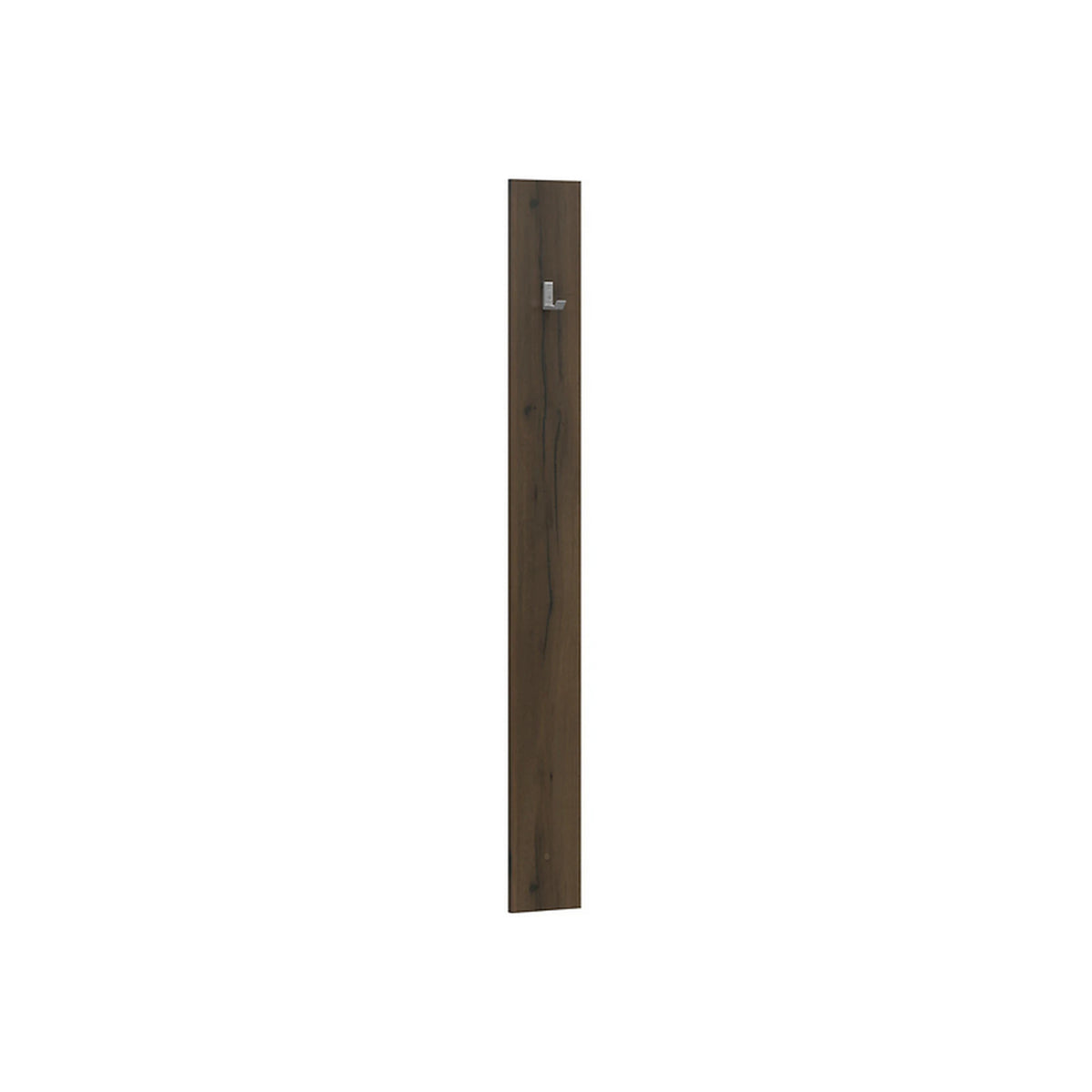 Cuier de perete NEPO PLUS, stejar, PAL laminat, 15x135 cm