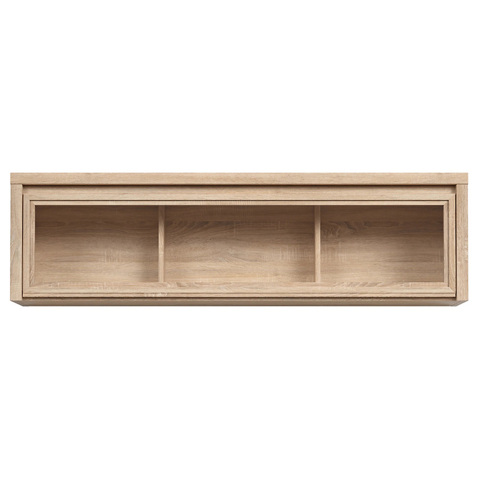 Vitrina suspendata KASPIAN, stejar sonoma, PAL, 144x31x40 cm