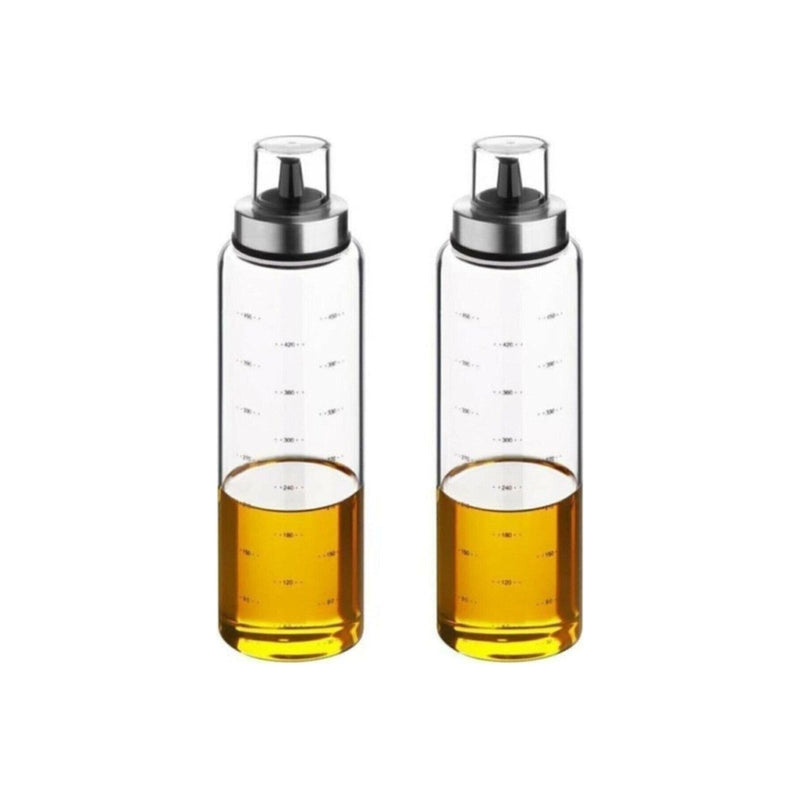 Set distribuitor de ulei PLTN57, 100% sticla, 2 bucati, 2x500 ml