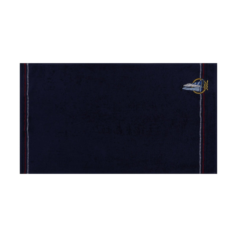 Set 2 prosoape baie Marina - Dark Blue Yelken, 50x90 cm, material bumbac, bleumarin