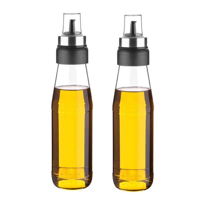 Set 2 recipiente pentru ulei 430KSV1452, sticla 100%, 750 ml