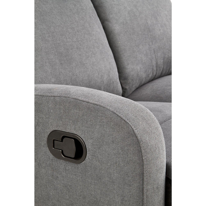 Canapea pliabila OSLO 2S, gri, 128x95x100 cm