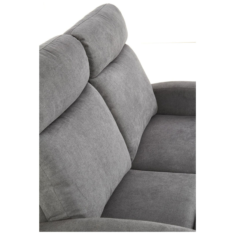 Canapea pliabila OSLO 2S, gri, 128x95x100 cm