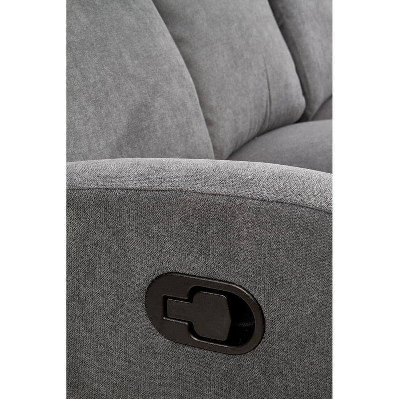 Canapea pliabila OSLO 3S, gri, 180x95x100 cm