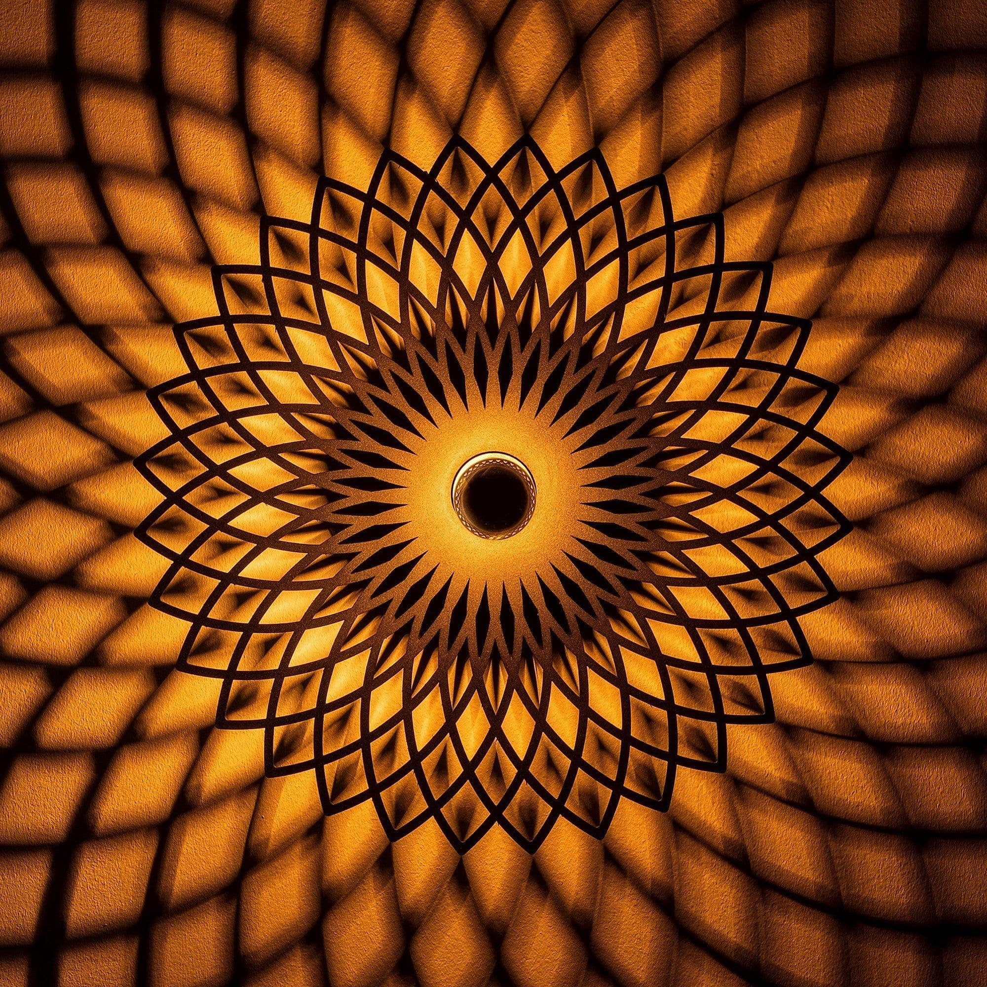 Aplica FELLINI MR - 987, negru, metal, 50x12x50 cm