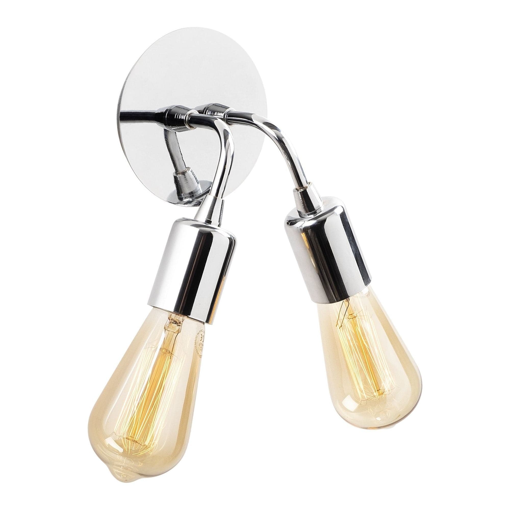 Aplica HARPUT N-1329, crom, metal, 14x12x20 cm