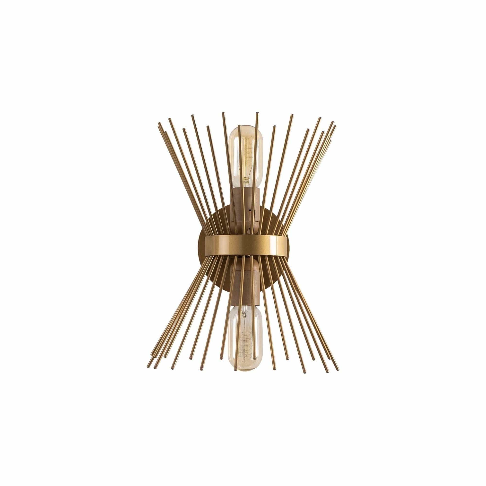 Aplica KIRPI 3092, auriu, metal, 23x16x33 cm