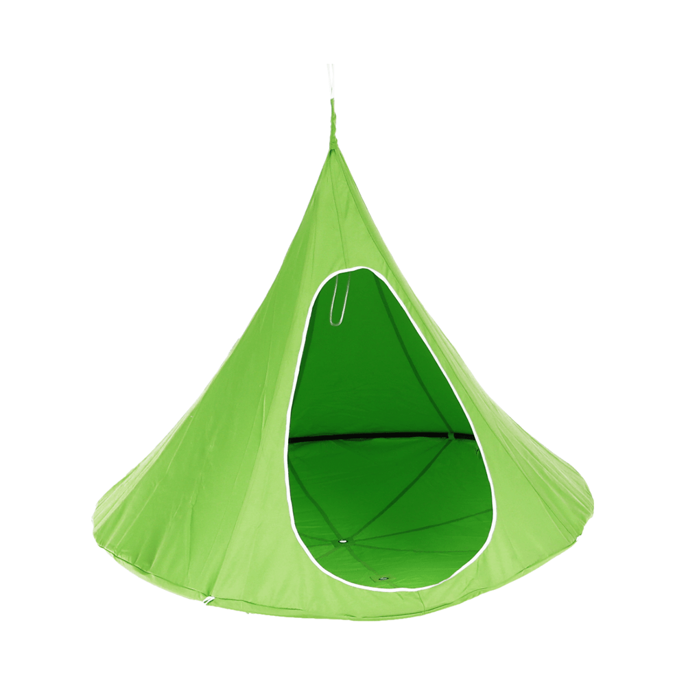 Balansoar gradina KLORIN NEW KIDS, verde/negru, poliester/otel