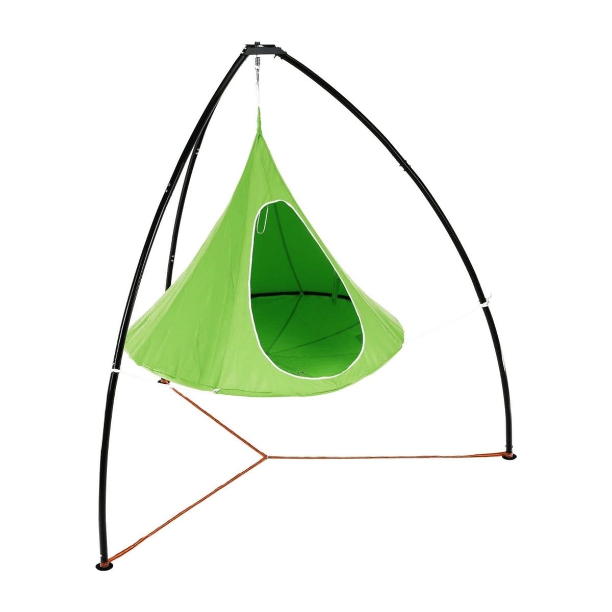 Balansoar gradina KLORIN NEW KLASIK, verde/negru, poliester/otel