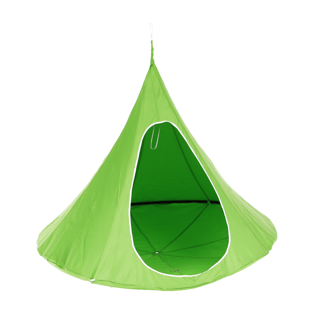 Balansoar gradina KLORIN NEW KLASIK, verde/negru, poliester/otel