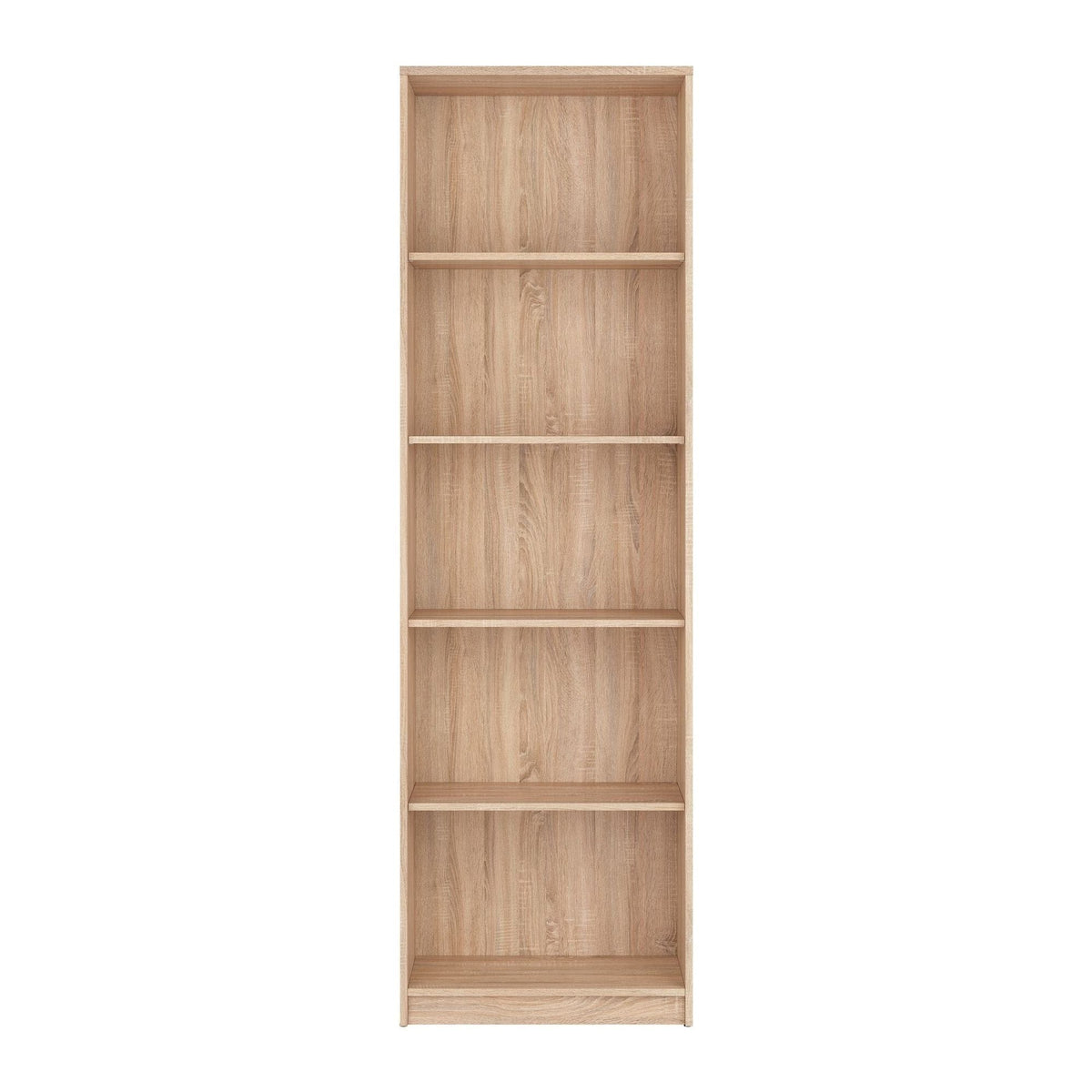 Biblioteca NEPO PLUS, stejar sonoma, PAL, 60x34x197 cm