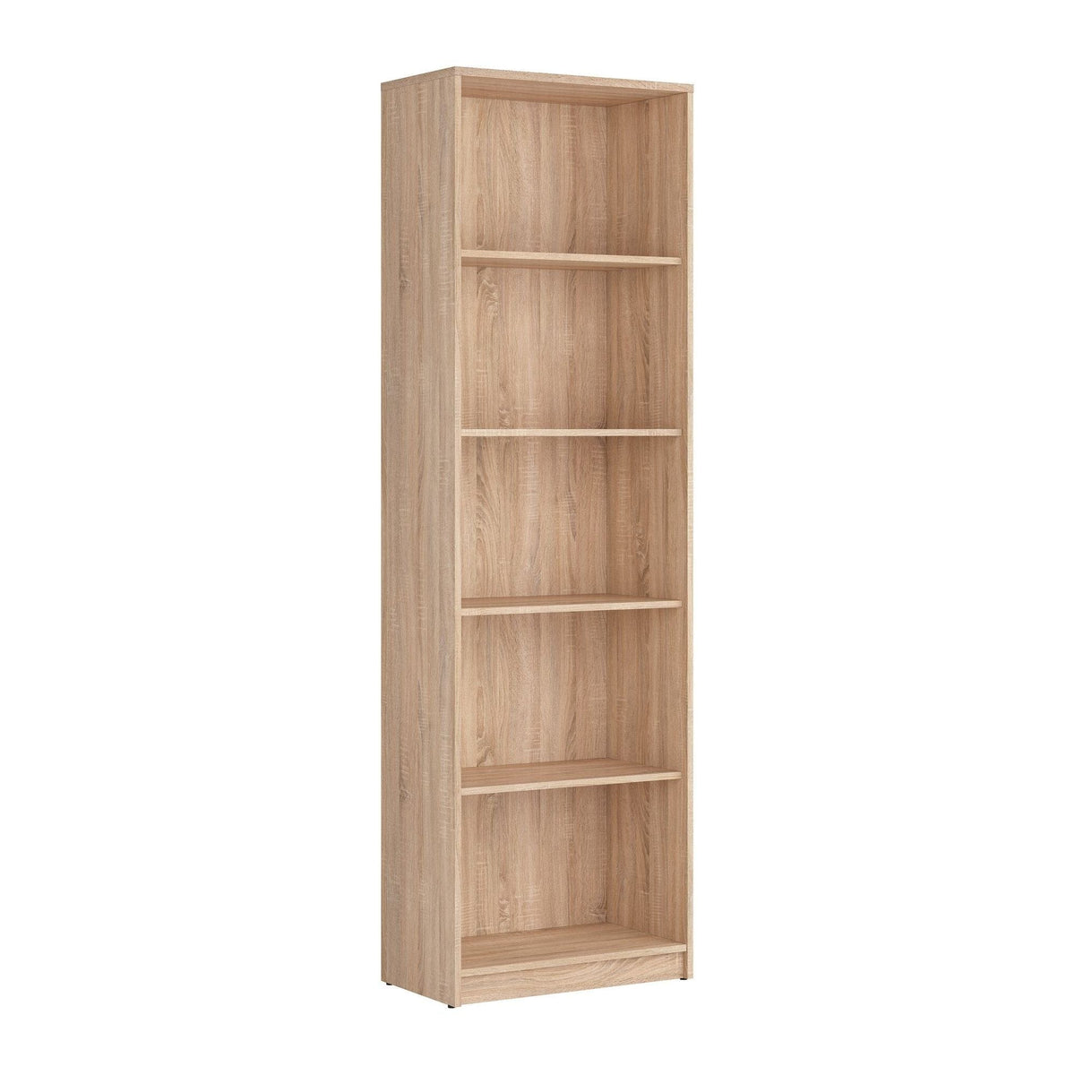 Biblioteca NEPO PLUS, stejar sonoma, PAL, 60x34x197 cm