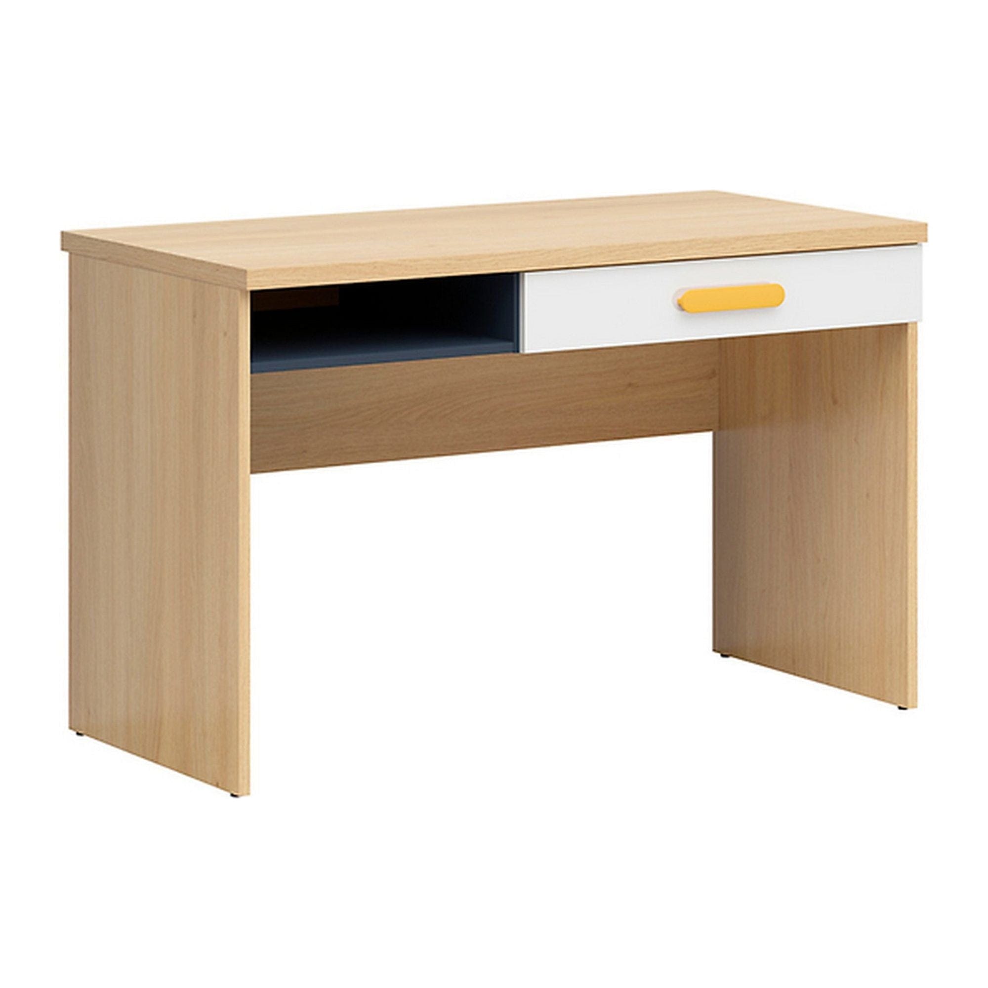 Birou Wesker, stejar sonoma, PAL laminat, 120x59x76 cm