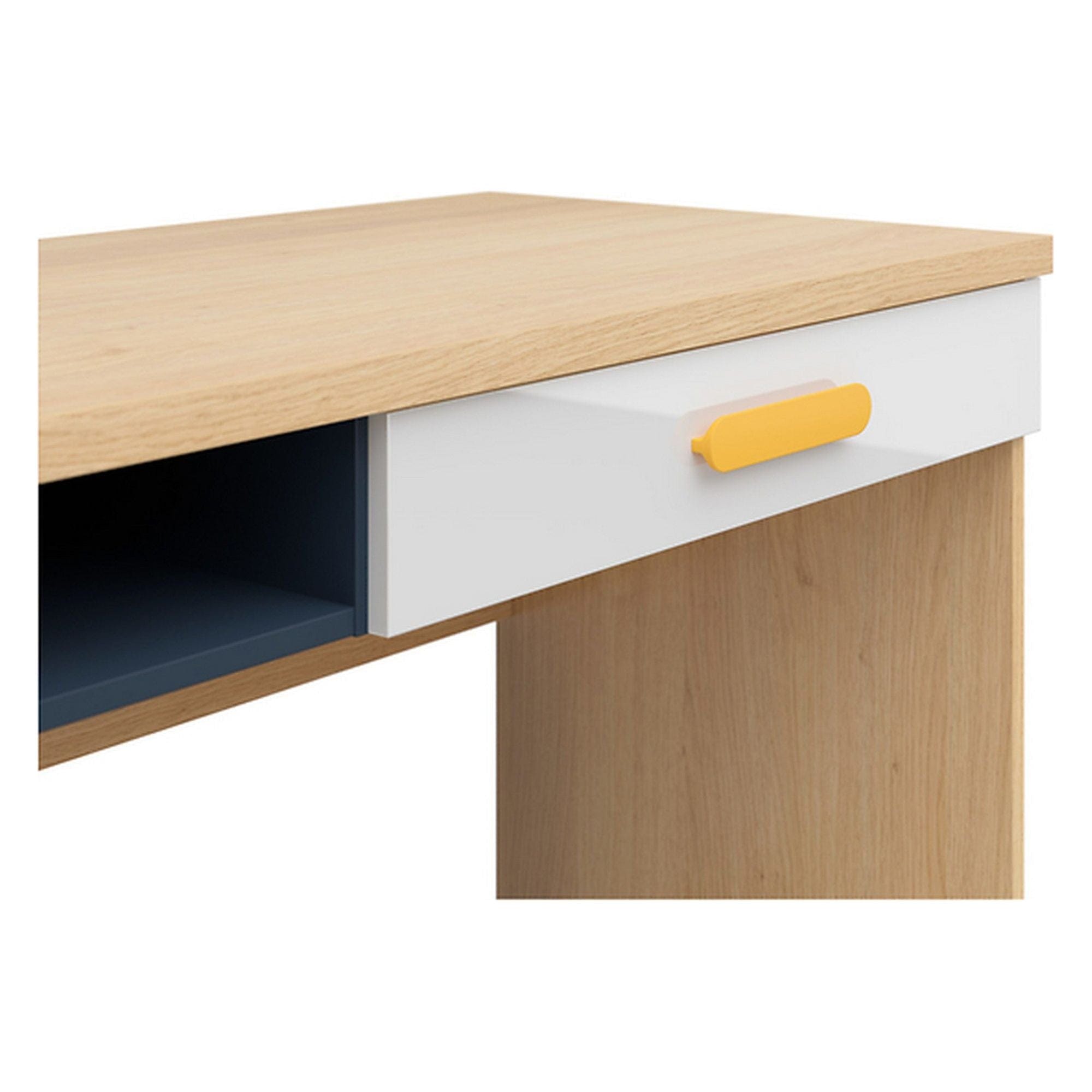 Birou Wesker, stejar sonoma, PAL laminat, 120x59x76 cm