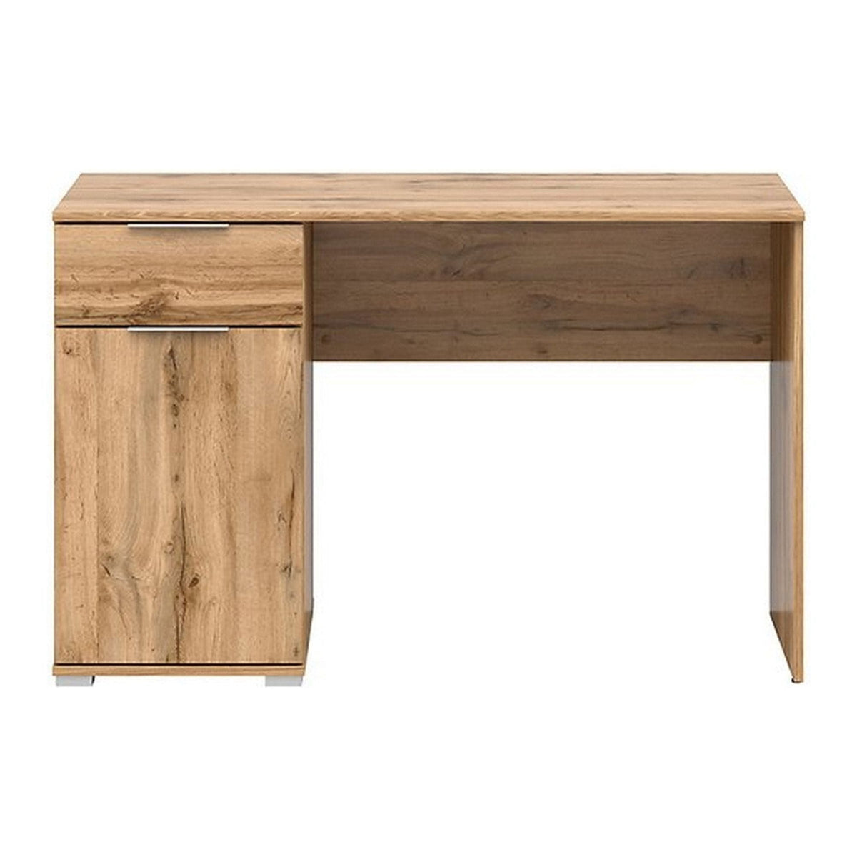 Birou ZELE, stejar wotan, PAL laminat, 120x60x76 cm