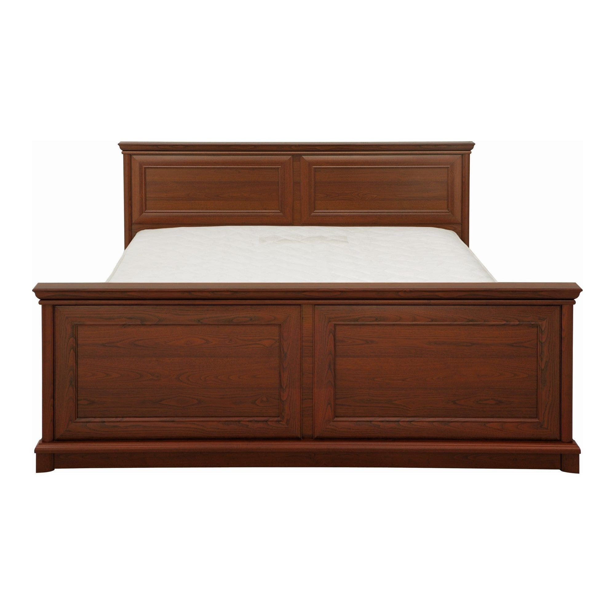 Cadru pat KENT 160x200, castan, PAL/metal