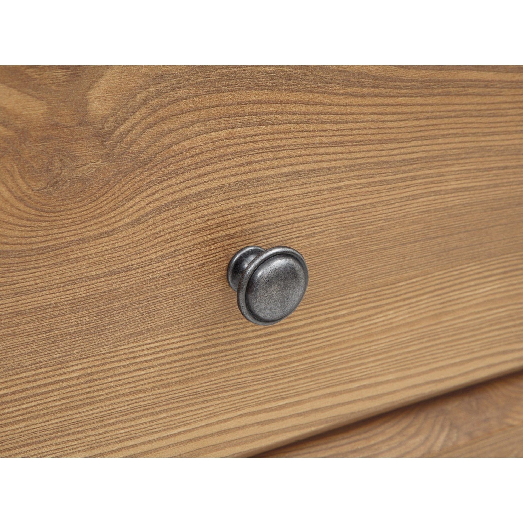Comoda BERGEN KOM4S, stejar auriu, PAL, 72x47x116 cm