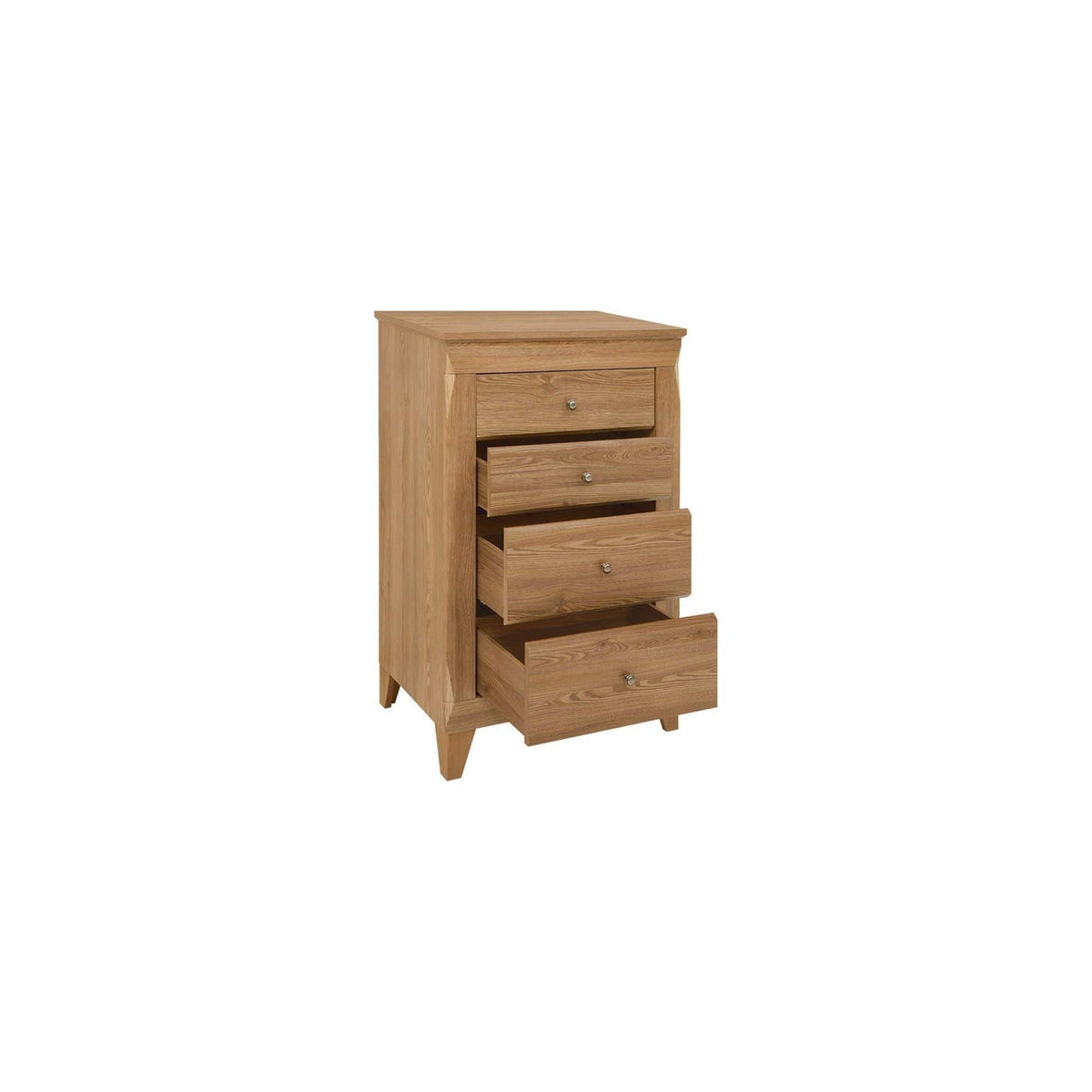 Comoda BERGEN KOM4S, stejar auriu, PAL, 72x47x116 cm