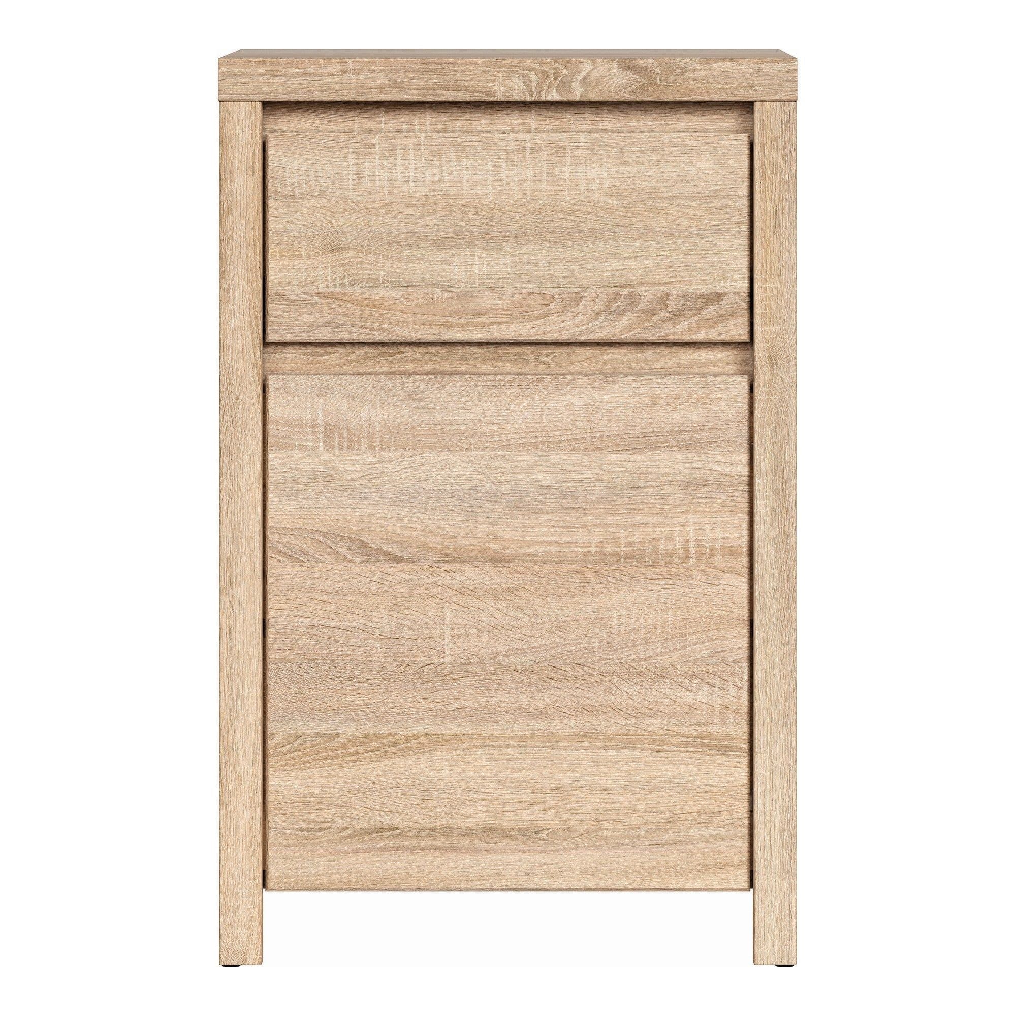 Comoda KASPIAN KOM1D1SP, stejar sonoma, PAL, 49x41x77 cm