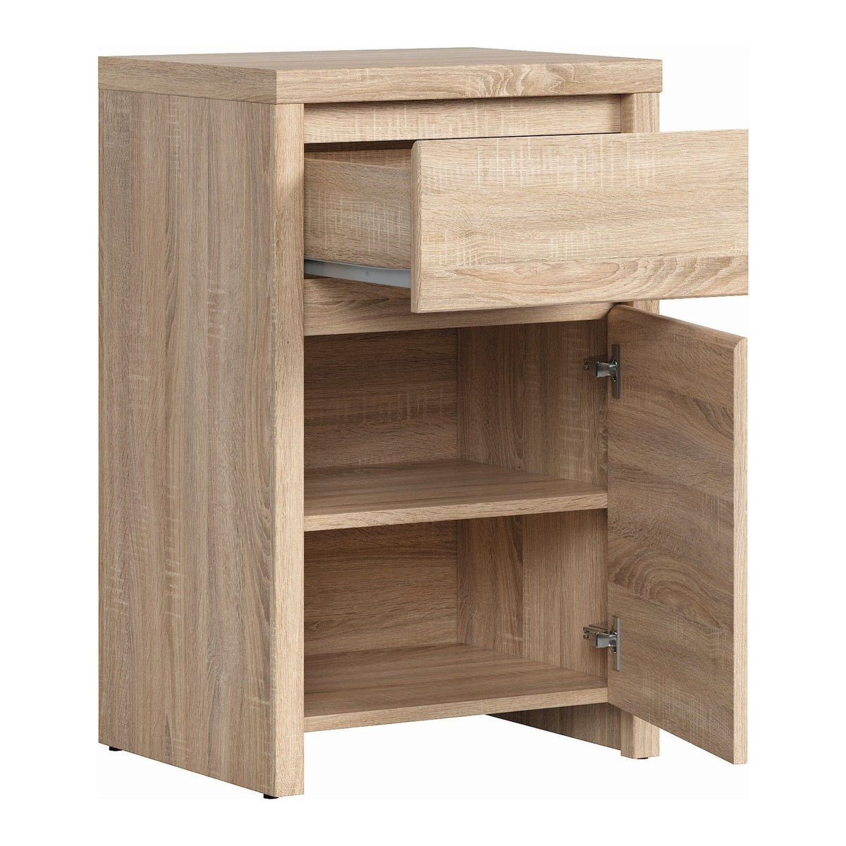 Comoda KASPIAN KOM1D1SP, stejar sonoma, PAL, 49x41x77 cm