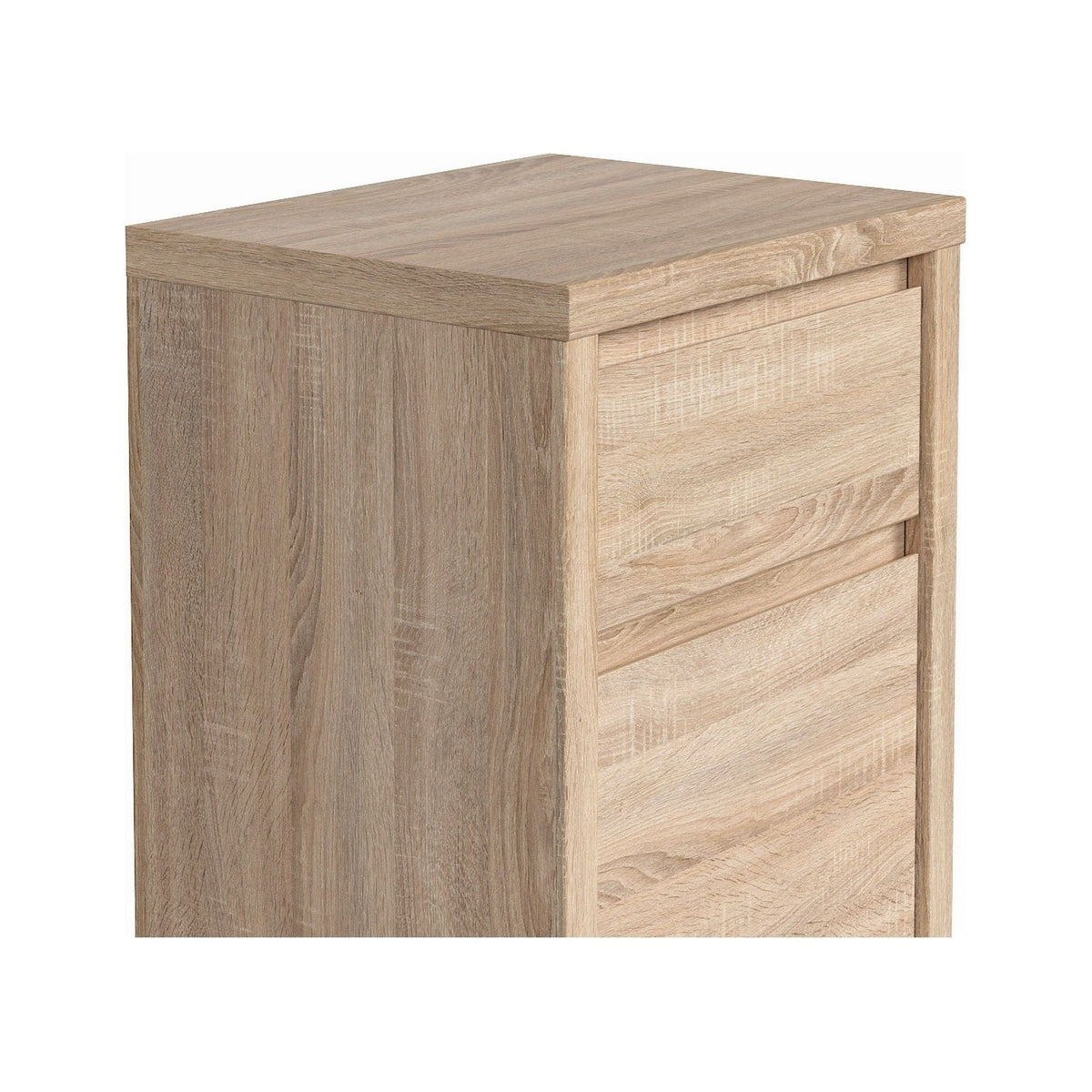 Comoda KASPIAN KOM1D1SP, stejar sonoma, PAL, 49x41x77 cm