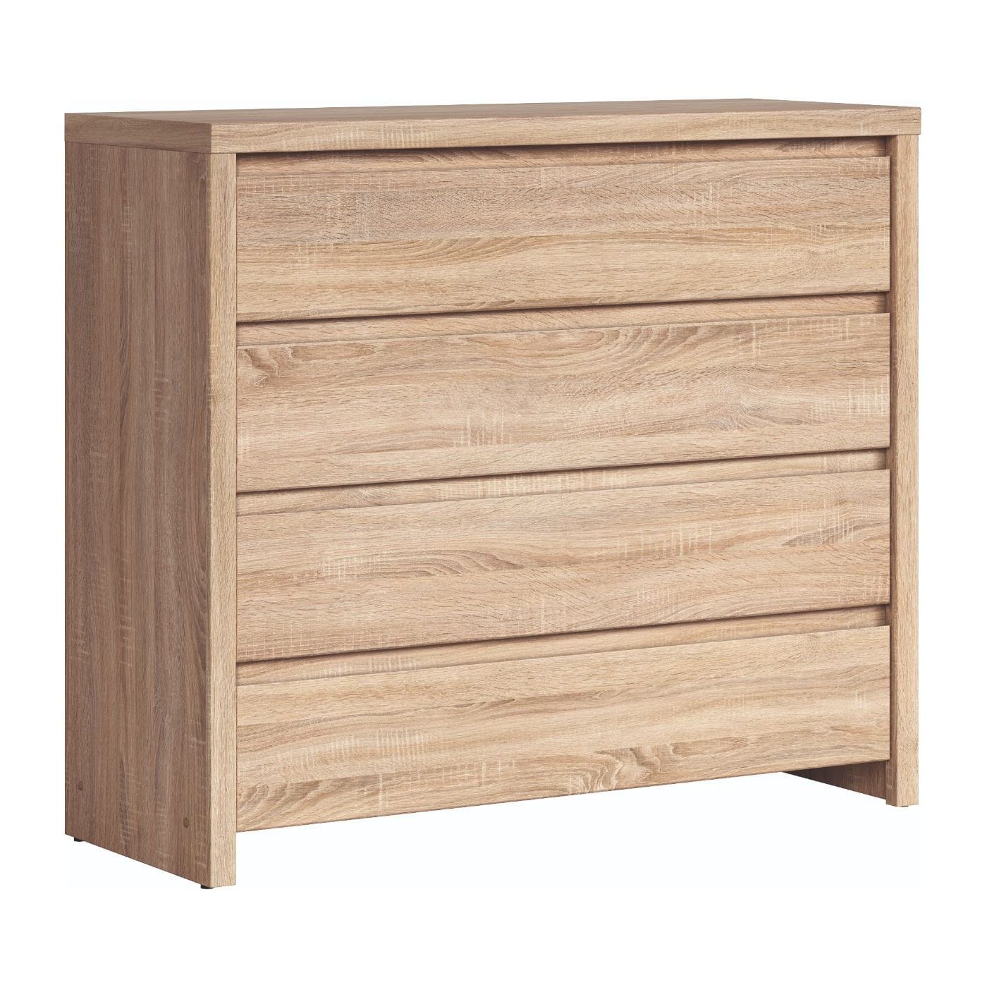 Comoda KASPIAN KOM4S, stejar sonoma, PAL, 105x41x92 cm
