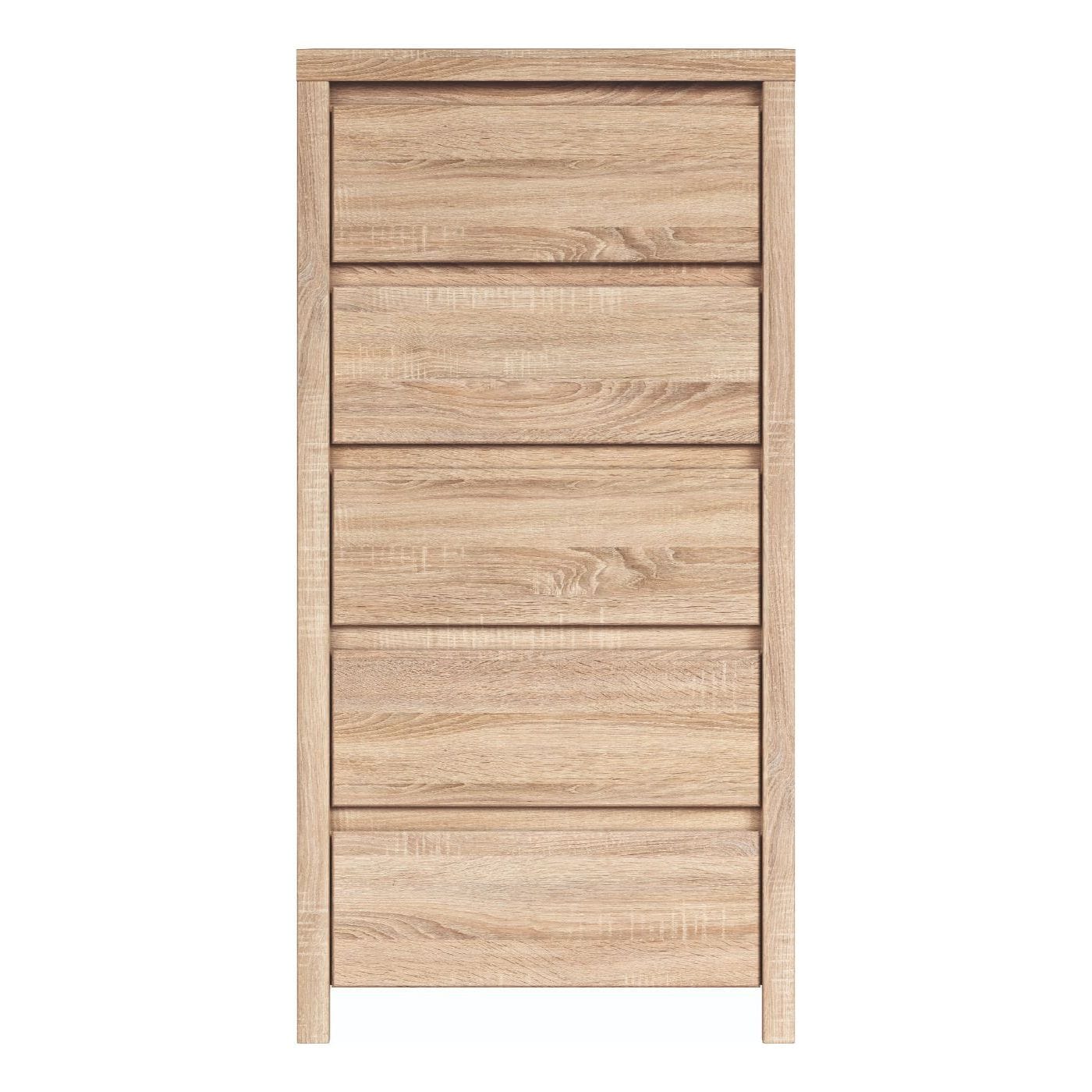 Comoda KASPIAN KOM5S, stejar sonoma, PAL, 56x41x113 cm