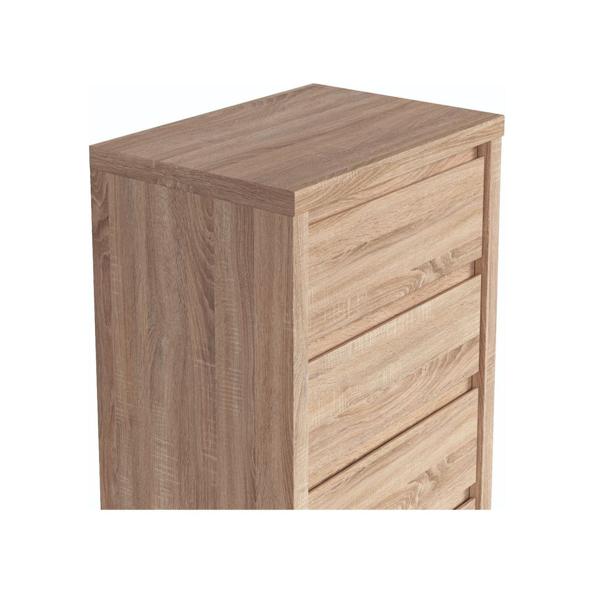 Comoda KASPIAN KOM5S, stejar sonoma, PAL, 56x41x113 cm