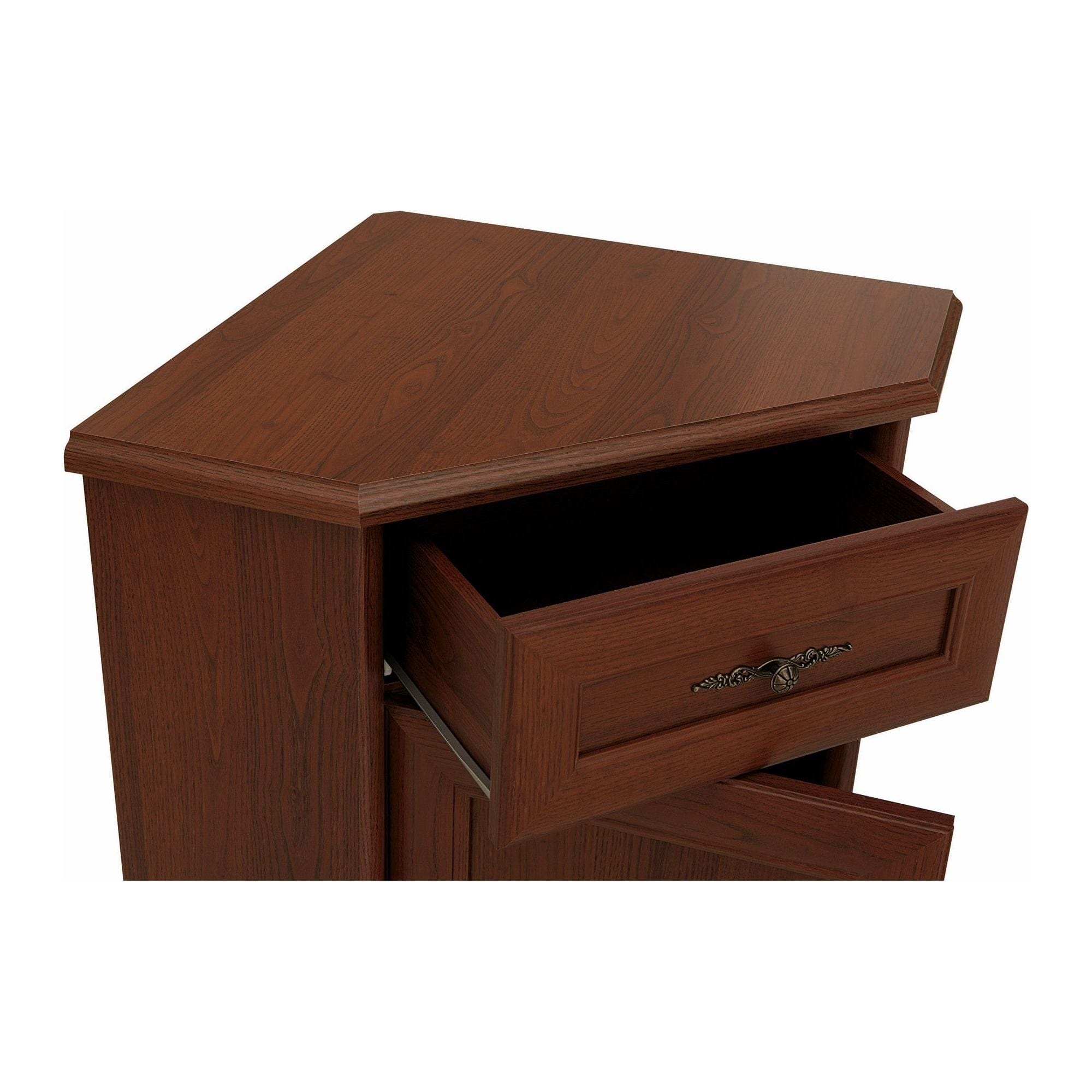 Comoda KENT EKOM1DSN, castan, PAL, 60x61x91 cm