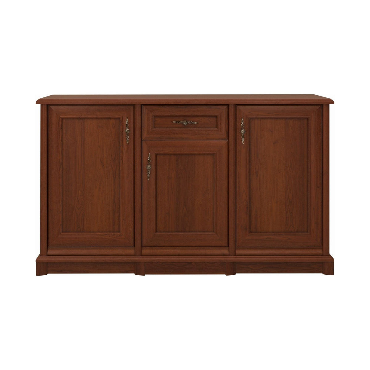 Comoda KENT EKOM3D1S, castan, PAL, 154x45x91 cm