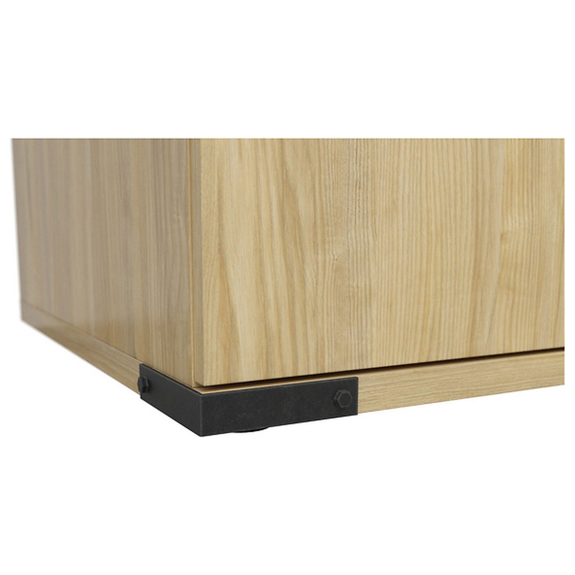 Comoda Lara, stejar, PAL, 130x40x88 cm