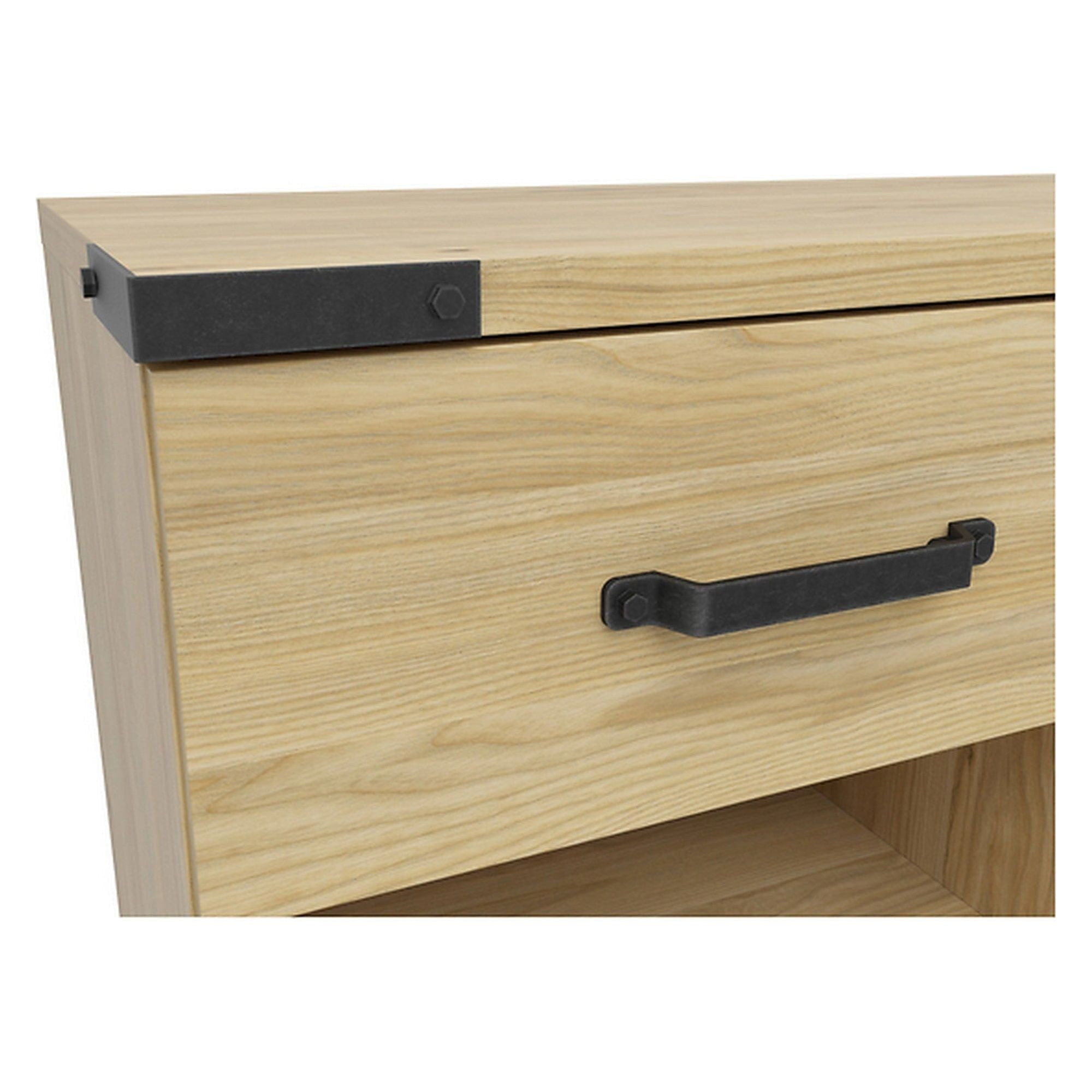 Comoda Lara, stejar, PAL, 90x40x88 cm