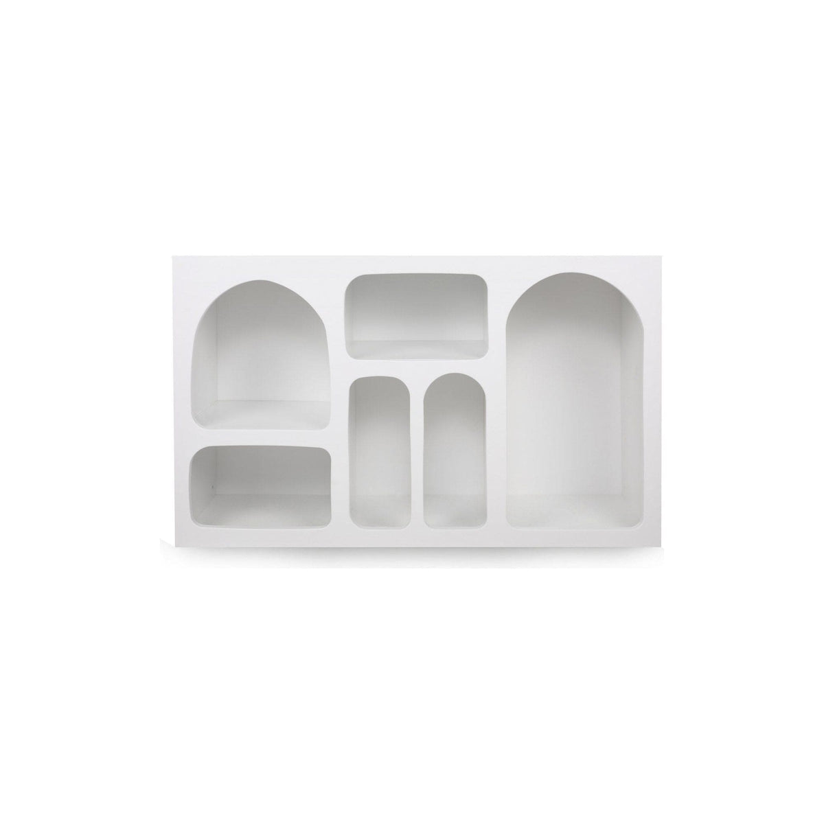 Comoda LIVA, alb, PAL melaminat, 120x35x74 cm