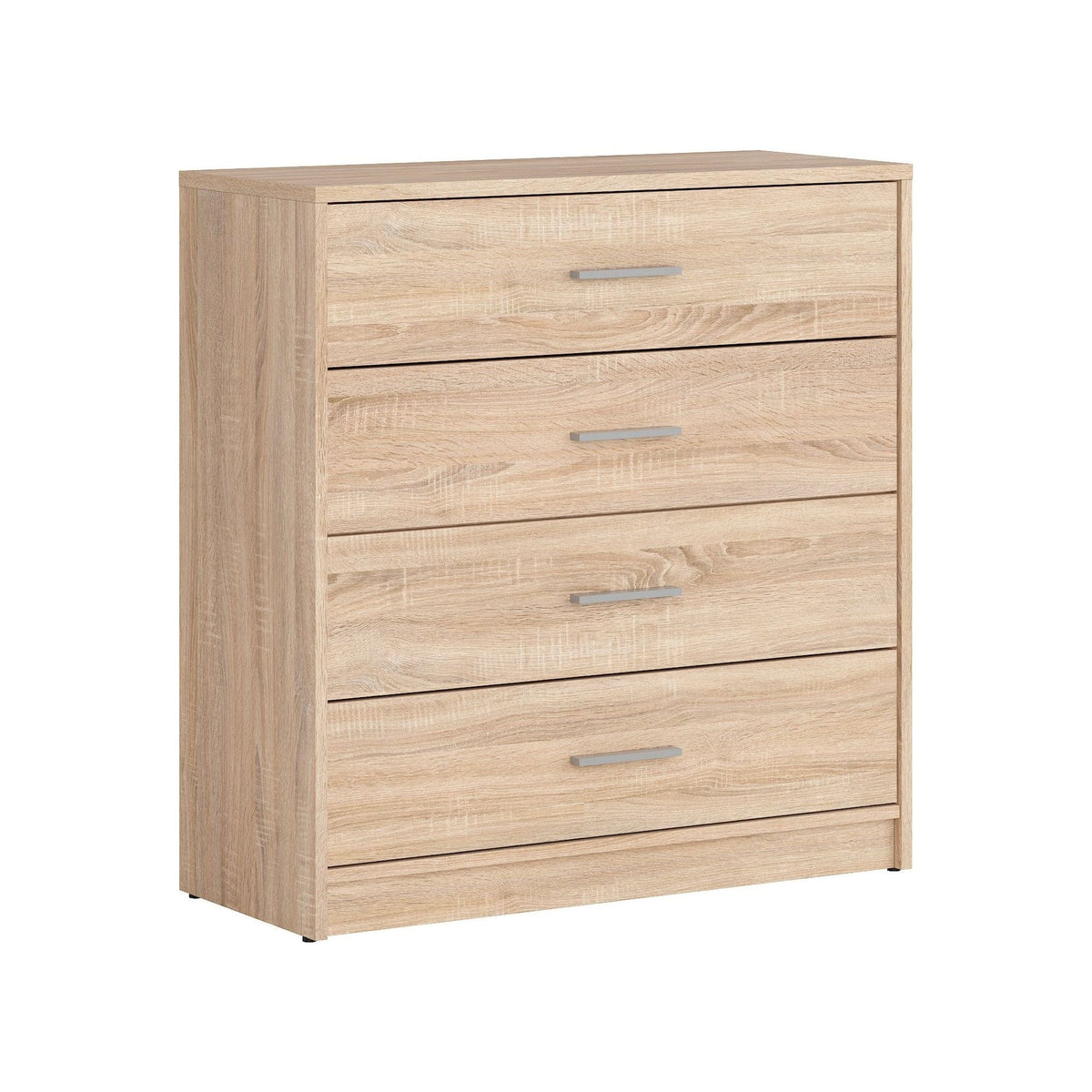 Comoda NEPO PLUS, stejar sonoma, PAL laminat, 80x34x84 cm