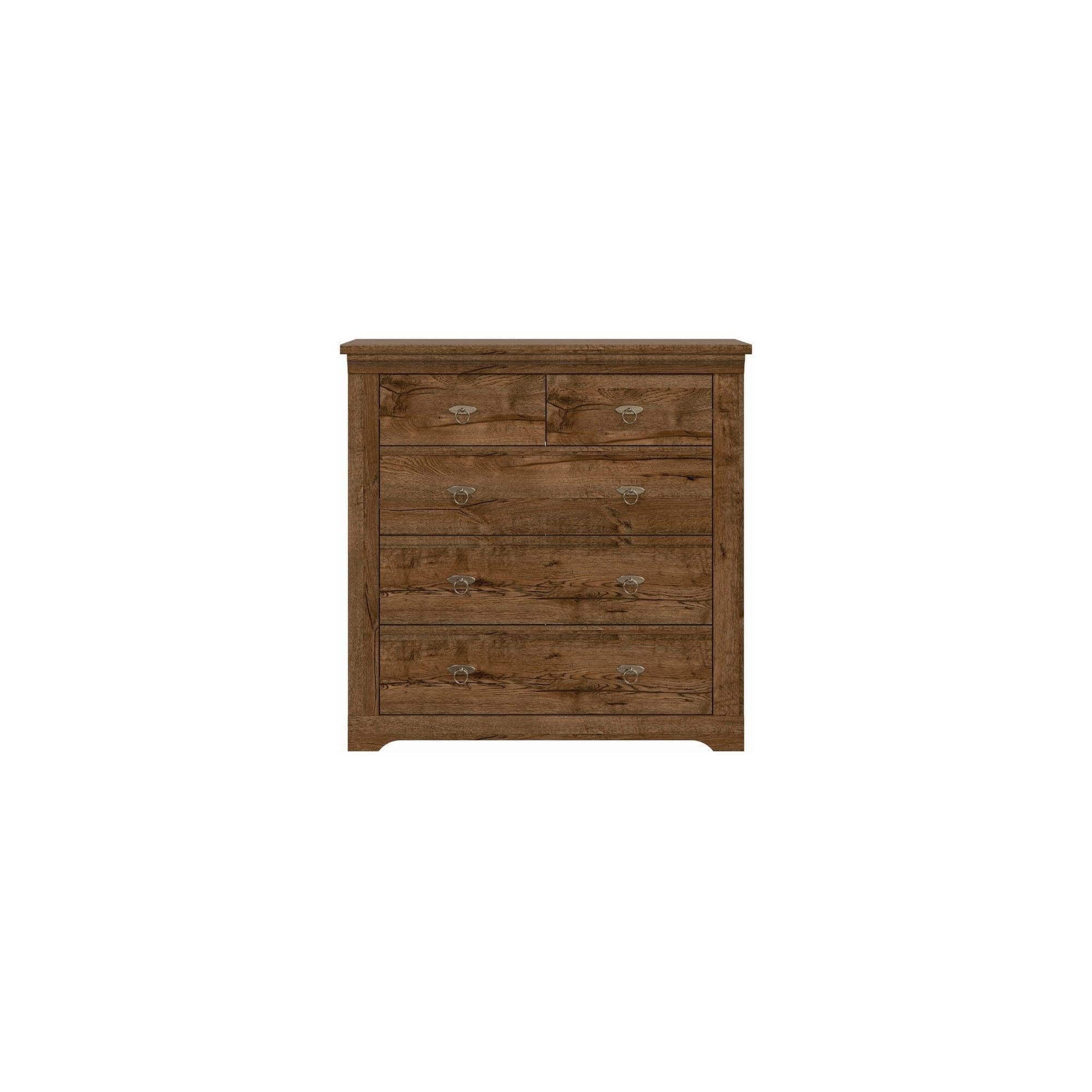 Comoda PATRAS KOM5S, nuc inchis, PAL, 93x45x93 cm