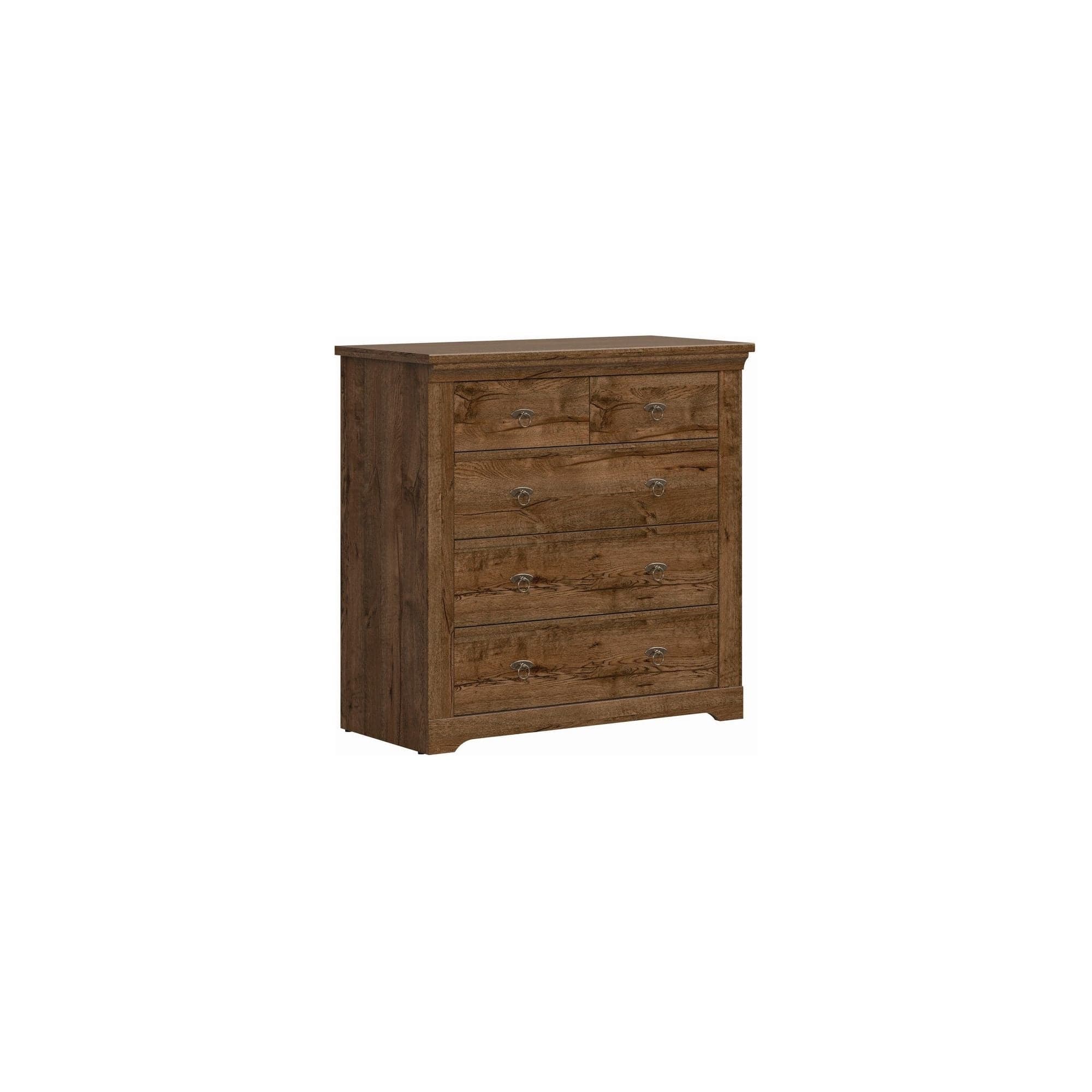 Comoda PATRAS KOM5S, nuc inchis, PAL, 93x45x93 cm