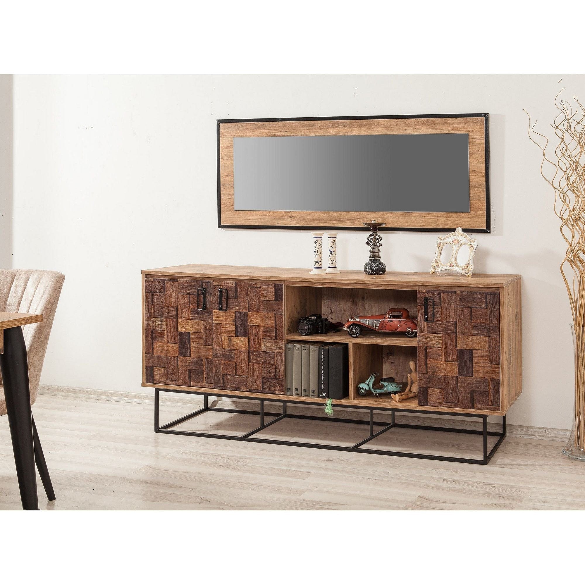 Comoda Quantum Medula-750, PAL melaminat, 180x40x80 cm