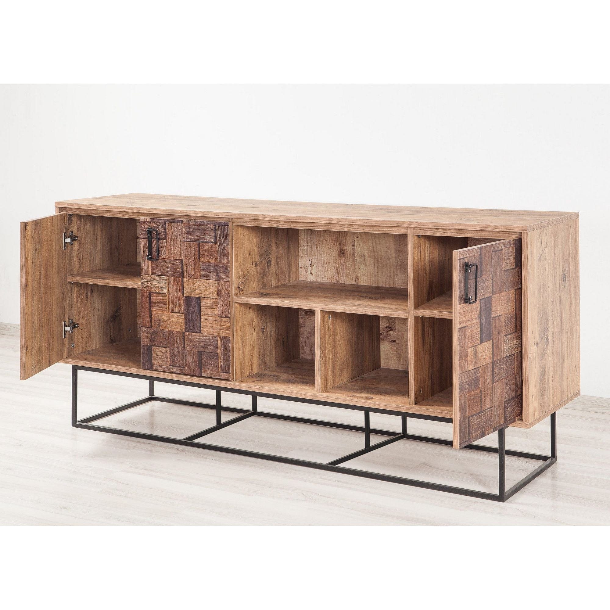 Comoda Quantum Medula-750, PAL melaminat, 180x40x80 cm