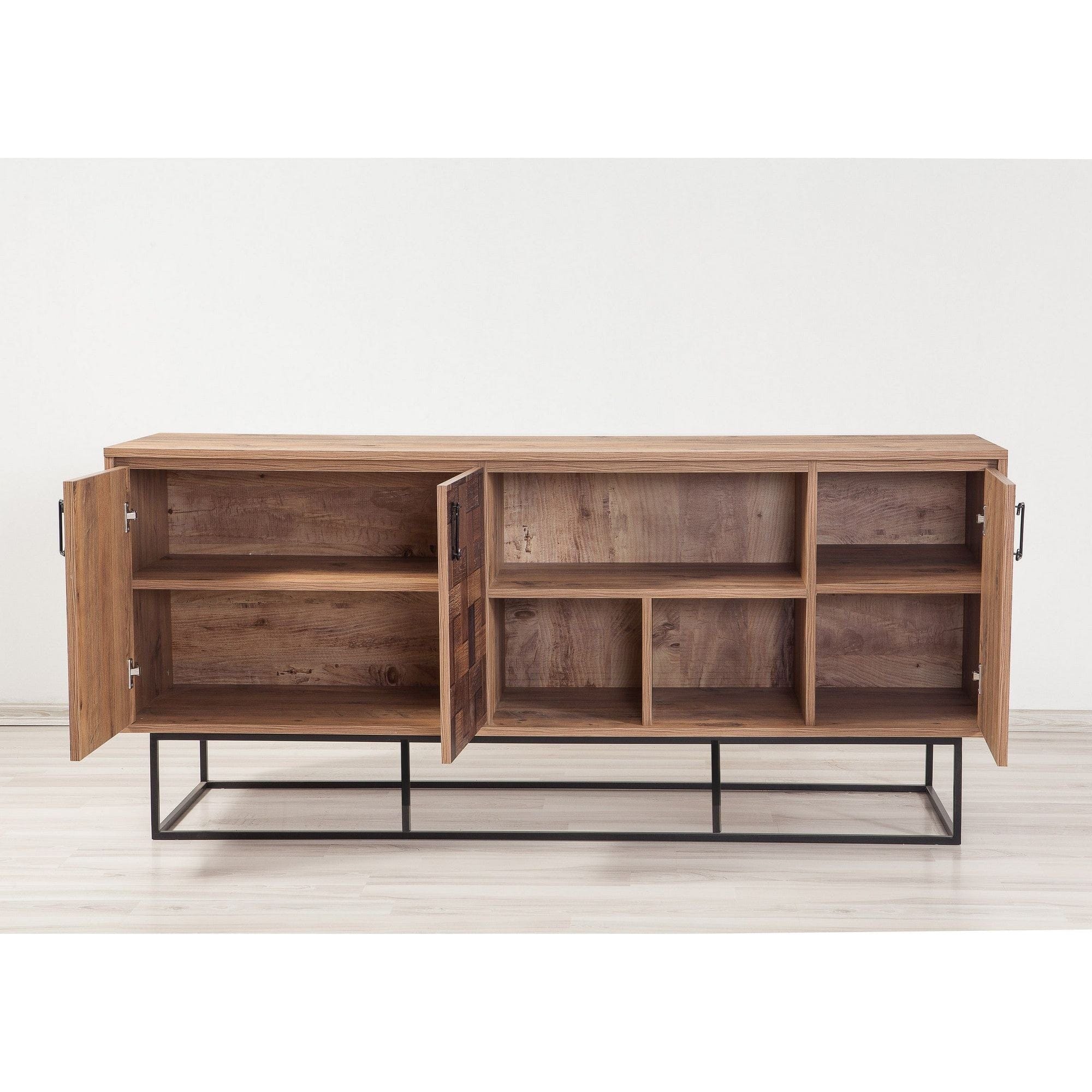 Comoda Quantum Medula-750, PAL melaminat, 180x40x80 cm