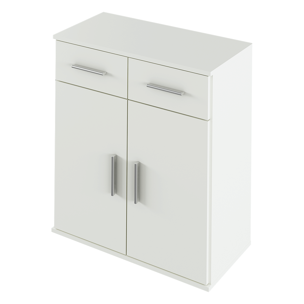 Comoda RESITA TYP 2, alb, DTD laminat, 71x35x80 cm