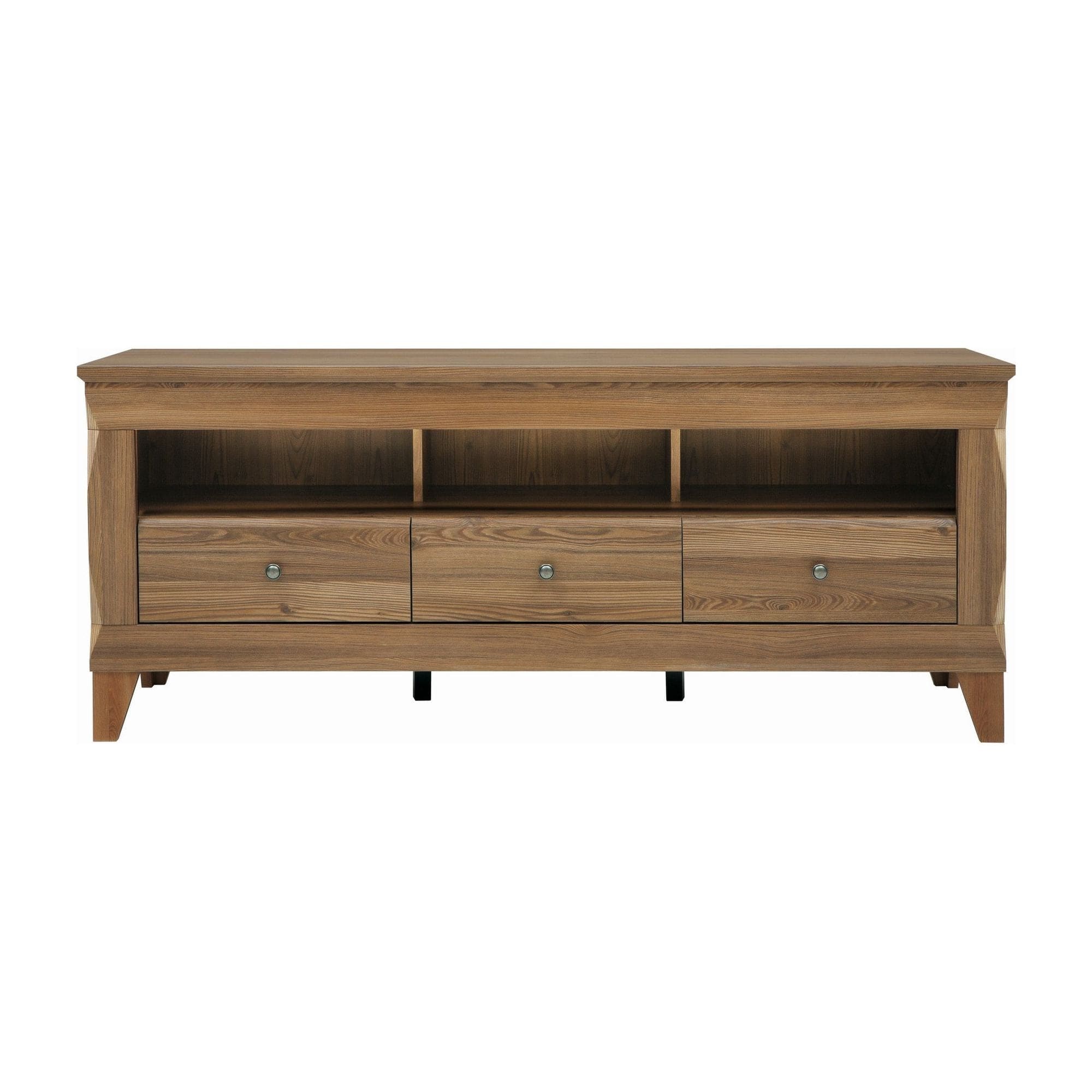 Comoda TV BERGEN RTV3S, stejar auriu, PAL, 156x47x64 cm