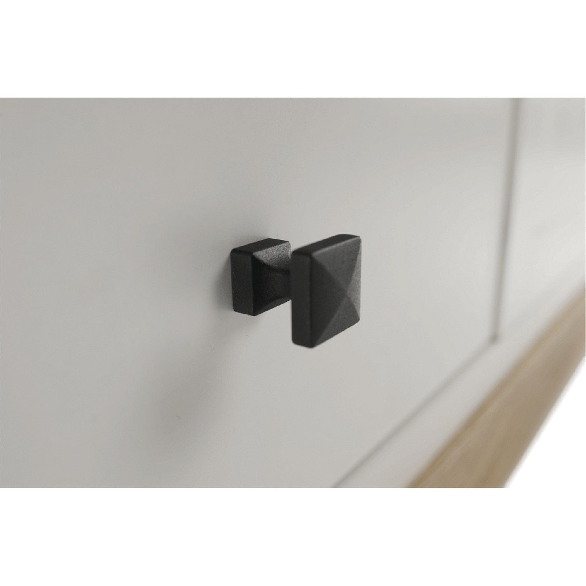 Comoda TV LEON MZ15, alb/stejar grand, DTD laminat, 150x45x55 cm