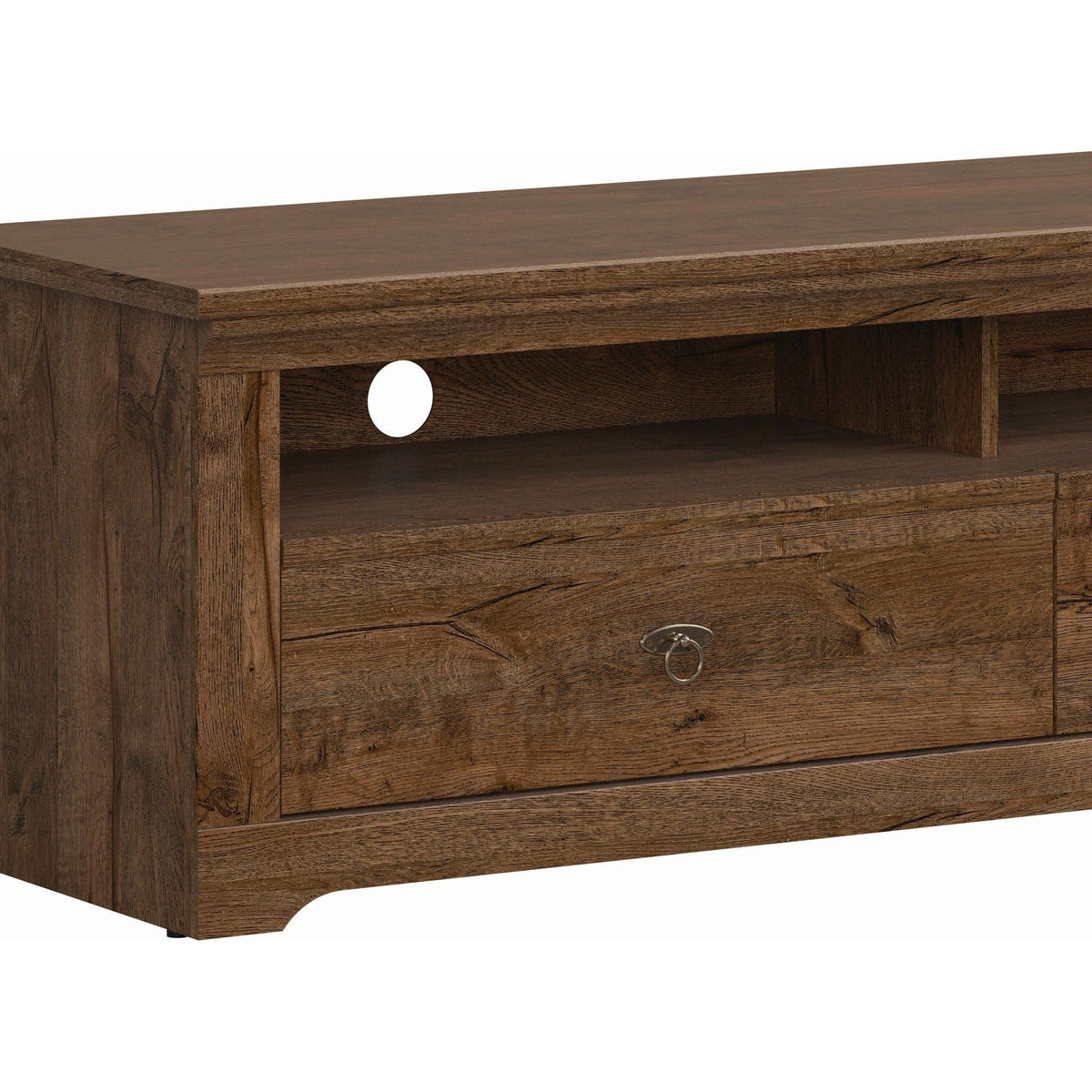 Comoda TV PATRAS RTV2S, nuc inchis, PAL, 153x45x48 cm