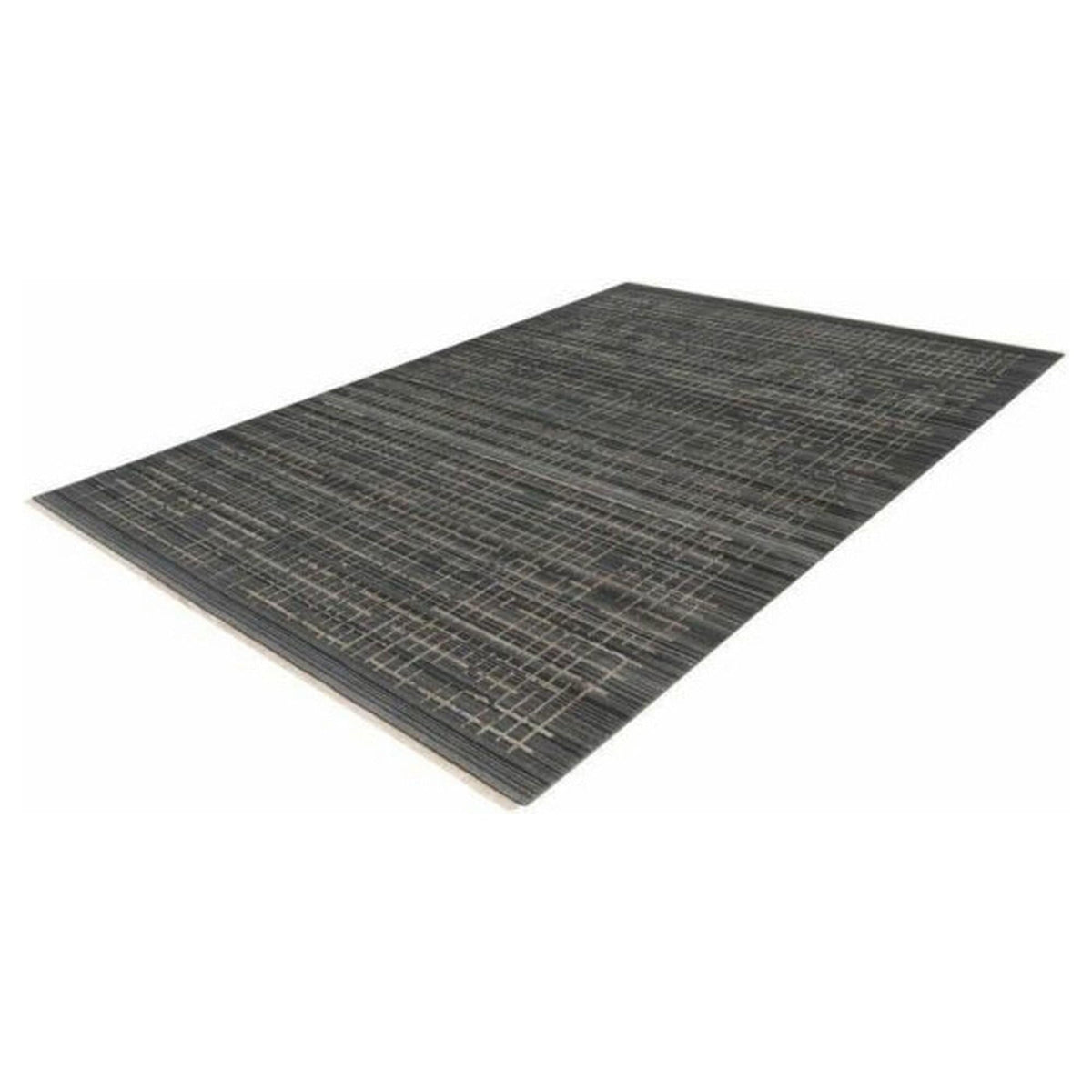 Covor VOGUE 704, 160x230 cm, forma dreptunghiulara, poliester, gri